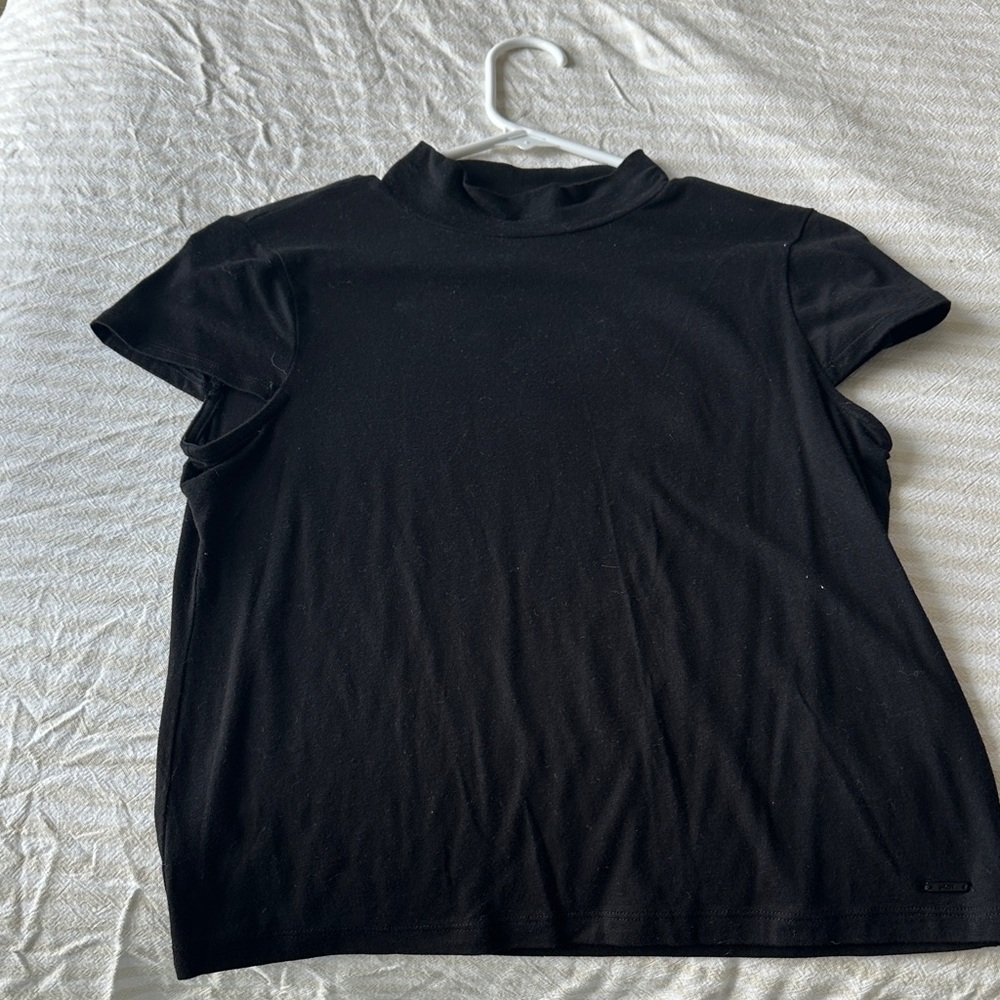 DKNY Black Short Sleeve Tee